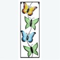 Made4Mattress Metal Framed Butterflies Garden Wall Decor MA4266922